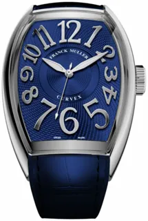 Franck Muller Curvex 40SCCXACACBLU Stainless steel Blue