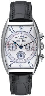 Franck Muller Master Calendar 6850 CC MC 34mm White gold Silver