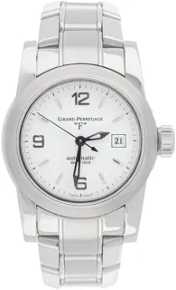 Girard-Perregaux Lady F 0839 28mm Stainless steel White