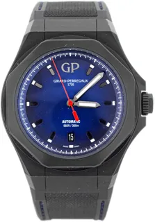 Girard-Perregaux Laureato 81070-21-491-FH6A 44mm Titanium Blue