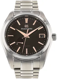 Grand Seiko Heritage SBGA401 40mm Stainless steel Black