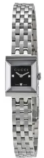 Gucci G-Frame YA128507 Stainless steel Black