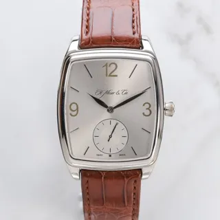 H. Moser & Cie. Henry 324.607-004 42mm White gold Silver