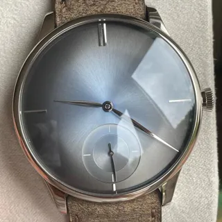 H. Moser & Cie. Venturer 2327-0207 39mm White gold Blue