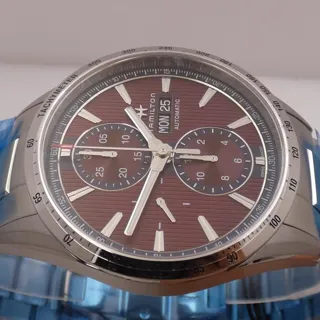 Hamilton Broadway H435160 43mm Stainless steel Burgundy