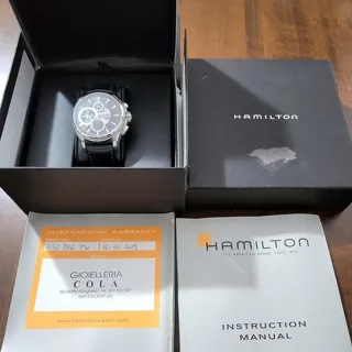 Hamilton Jazzmaster H32756731 44mm Stainless steel Black