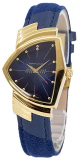 Hamilton Ventura H24301941 32mm Stainless steel Blue