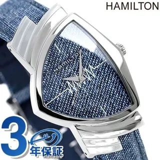 Hamilton Ventura H24411941 51mm Stainless steel Blue