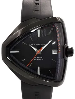 Hamilton Ventura H24585331 42mm Stainless steel Black