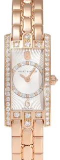 Harry Winston Avenue AVCQHM16RR038 32mm Rose gold Silver