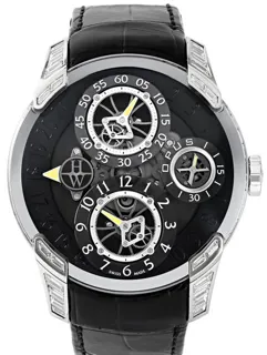 Harry Winston Opus 500/MMJFMW 46mm White gold Black