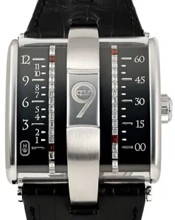 Harry Winston Opus 500/ 56mm White gold Black