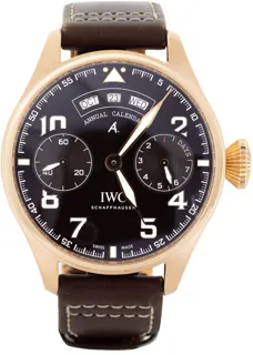 IWC Big Pilot IW502706 Red gold Brown