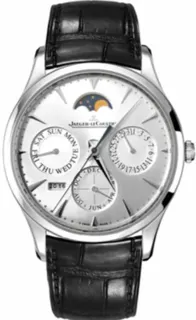 Jaeger-LeCoultre Master Ultra Thin Perpetual Q130842J Stainless steel Silver