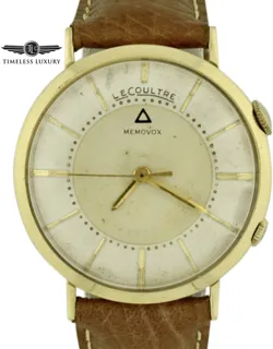 Jaeger-LeCoultre Memovox 3514 34mm Gold-plated White