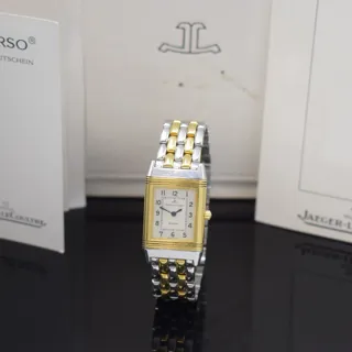 Jaeger-LeCoultre Reverso 260.5.08 20mm Stainless steel and 18k yellow gold Silver