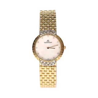 Jaeger-LeCoultre 28mm 18k yellow gold