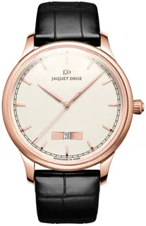 Jaquet Droz Grande Heure J0175332 Rose gold Silver