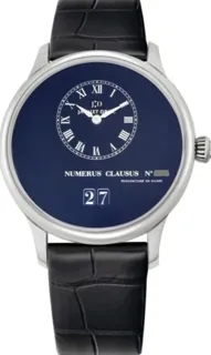 Jaquet Droz ELEGANCE PARIS J016934224 White gold Blue