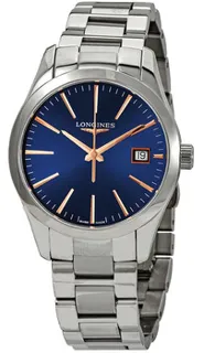 Longines Conquest Classic L2.386.4.92.6 Stainless steel Blue