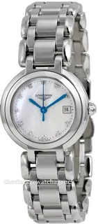 Longines PrimaLuna L8.110.4.87.6 26.5mm Stainless steel White