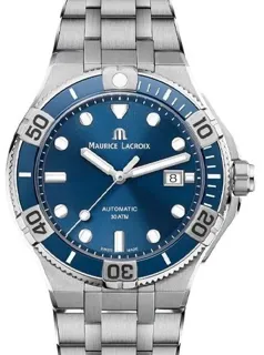 Maurice Lacroix Aikon Automatic AI6058-SS002-430-2 Stainless steel Blue