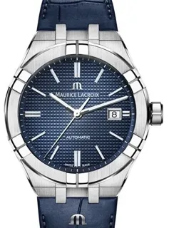 Maurice Lacroix Aikon Automatic AI6008-SS001-430-1 Stainless steel Blue