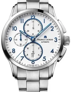 Maurice Lacroix Pontos PT6388-SS002-120-1 Stainless steel White