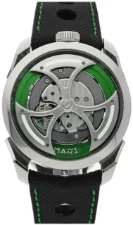 MB&F M.A.D.1 Green MAD 1 Stainless steel Skeletonized