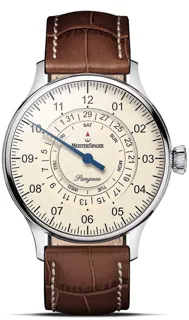 MeisterSinger Pangaea PDD903 Stainless steel White