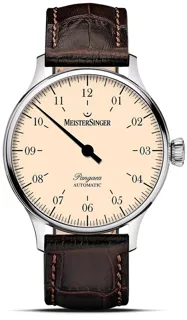 MeisterSinger Pangaea PM9903 Stainless steel White