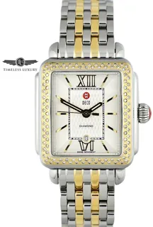 Michele Deco Madison MW06T01C5966 Yellow gold and Stainless steel Silver