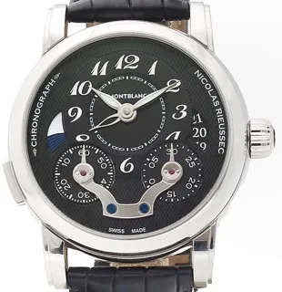 Montblanc Nicolas Rieussec 7138 Stainless steel Black