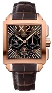 Omega De Ville 423.53.37.50.01.001 Red gold Brown