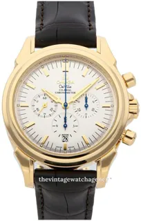 Omega De Ville 4641.30.32 Yellow gold Silver