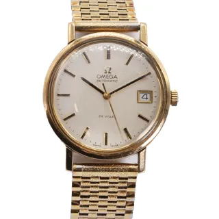 Omega De Ville 35mm gold Silver