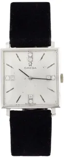 Omega Vintage 25mm White gold White