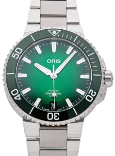 Oris Aquis 01 400 7769 4157-07 8 22 09PEB Stainless steel Green