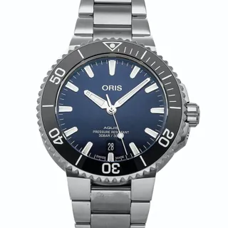 Oris Aquis 01 733 7766 4135-07 8 22 05PEB Stainless steel Blue