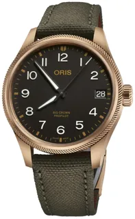 Oris ProPilot 01 751 7761 3164-07 3 2003BRLC 41mm Bronze Black