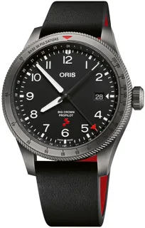 Oris ProPilot 01 798 7773 4284 HB-ZQG-Set 41.5mm Stainless steel Black