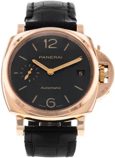 Panerai Luminor Due PAM01029 Rose gold Black