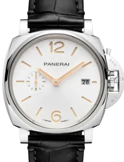 Panerai Luminor Due pam01388 Stainless steel White