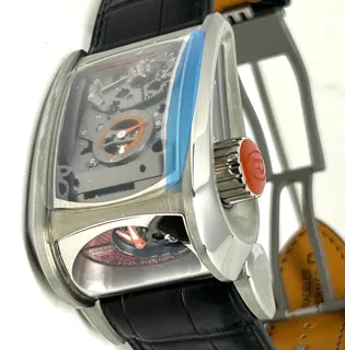 Parmigiani Fleurier Bugatti 10 DAY  372 White gold Skeletonized