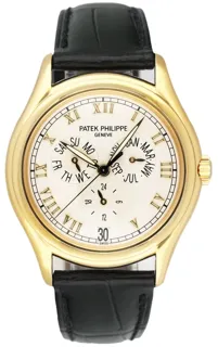 Patek Philippe Annual Calendar 5035J-011 Yellow gold Cream