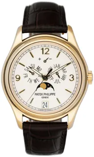 Patek Philippe Annual Calendar 5146J-001 Yellow gold Beige