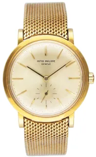 Patek Philippe Calatrava 3429 Yellow gold Champagne