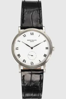 Patek Philippe Calatrava 3919G-001 White gold White