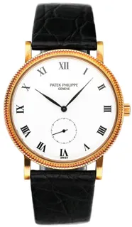 Patek Philippe Calatrava 3919J Yellow gold White