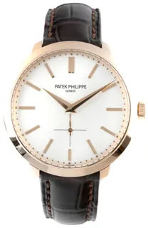 Patek Philippe Calatrava 5123R-001 Rose gold Silver